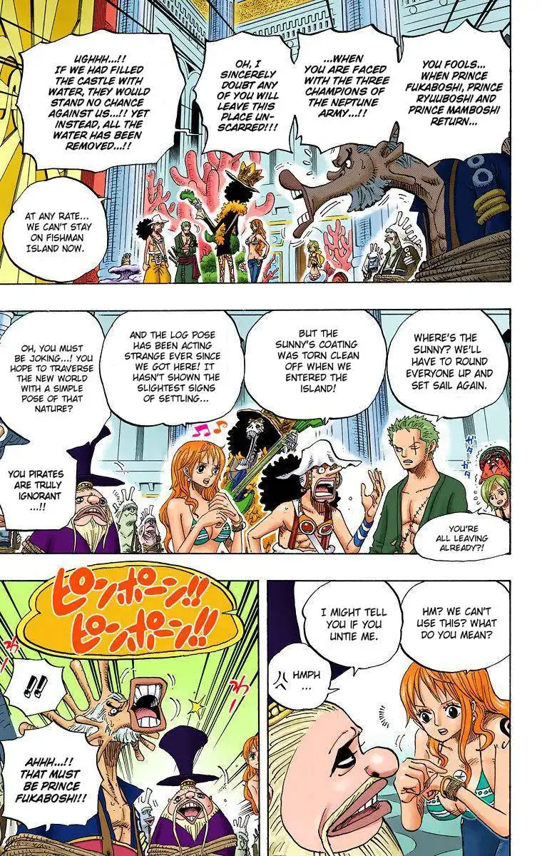 One Piece - Digital Colored Comics Chapter 629 10